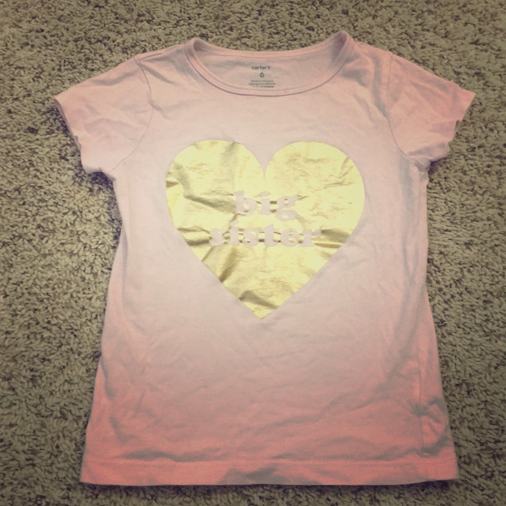 BIG SISTER! Carters top!